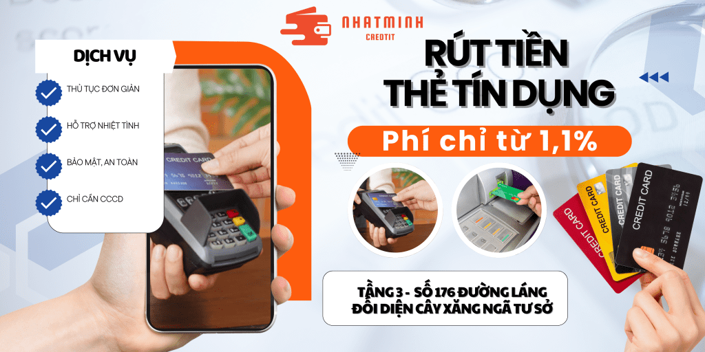 Rút tiền thẻ tín dụng Nhật Minh Credit