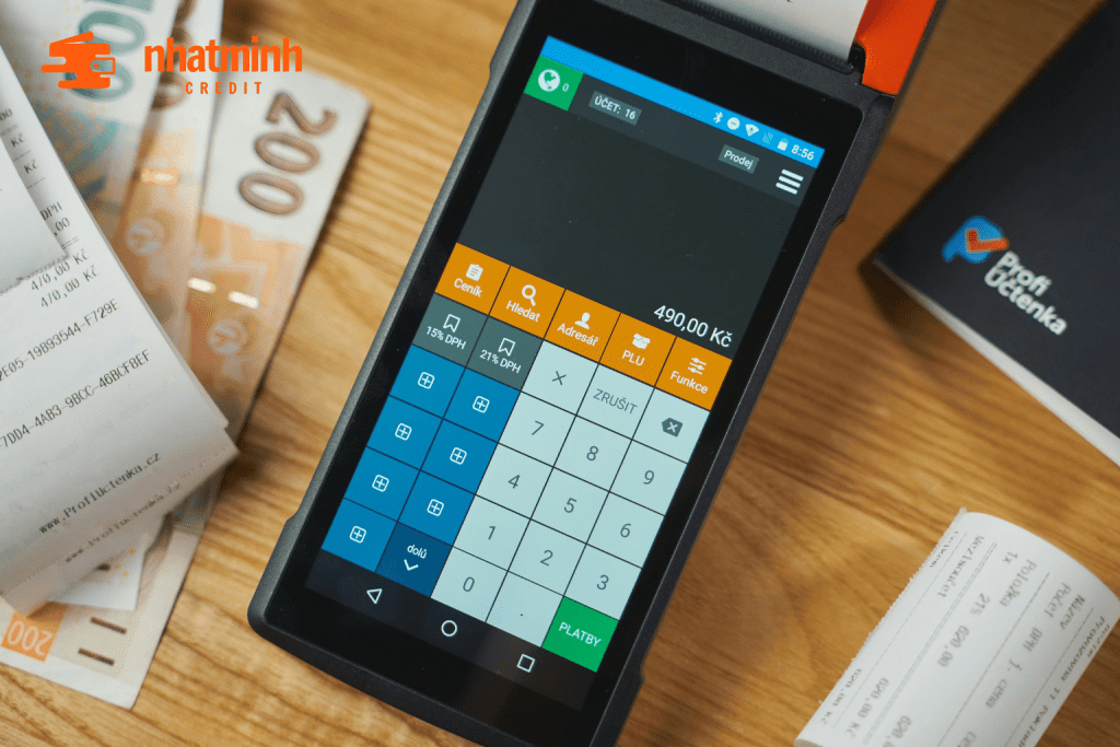 Rút tiền thẻ tín dụng Định Công